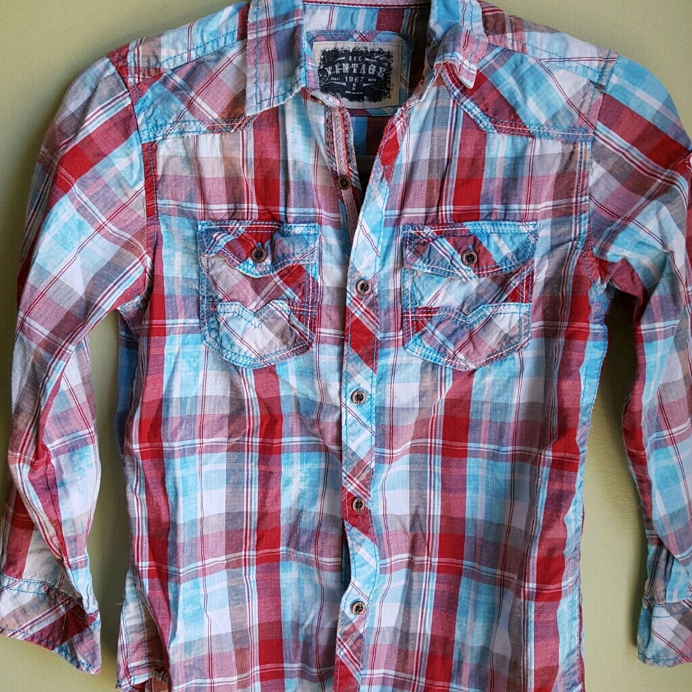 Boy's BKE Vintage button down